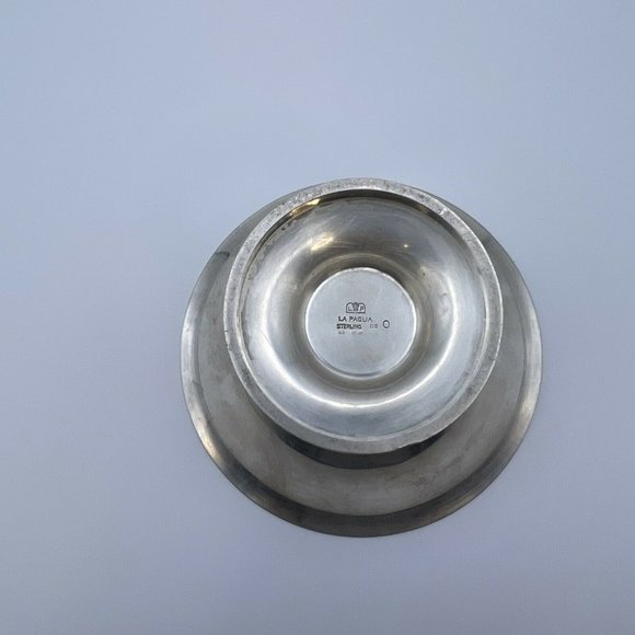 Alphonse La Paglia, Sterling Silver Compote Dish, 118, Wheat Crown, 925 “O” Mark - Picture 6 of 10